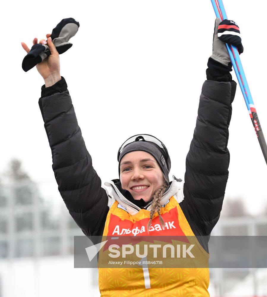 Russia Biathlon Cup Women Mass Start