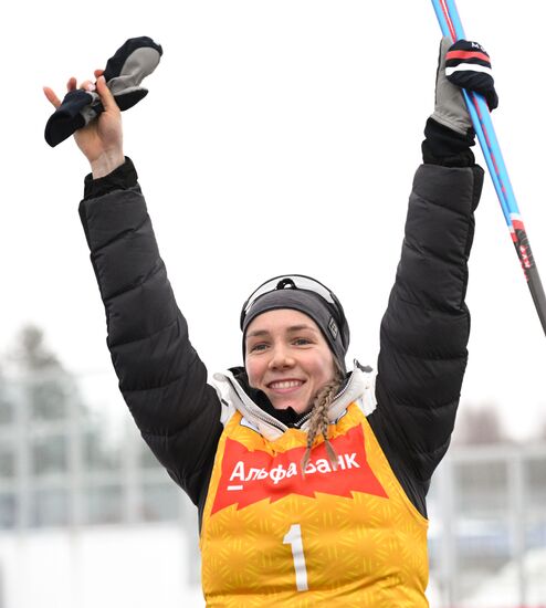 Russia Biathlon Cup Women Mass Start
