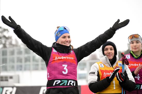 Russia Biathlon Cup Women Mass Start