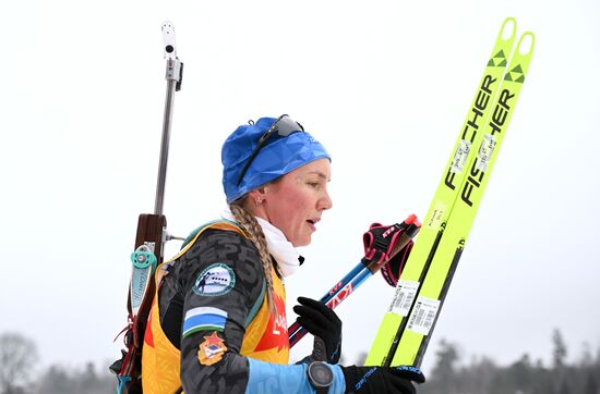 Russia Biathlon Cup Women Mass Start