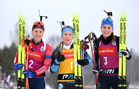 Russia Biathlon Cup Women Mass Start