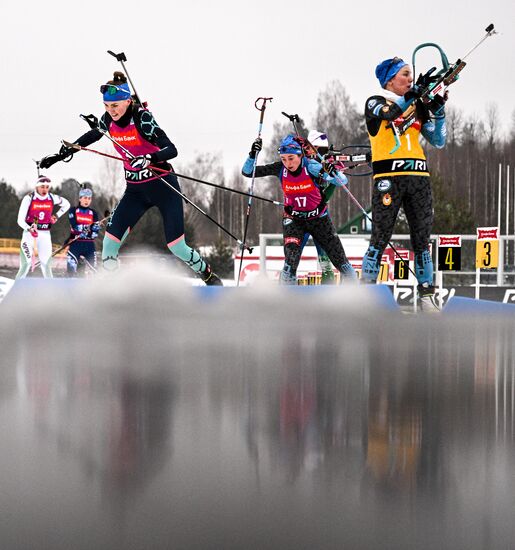 Russia Biathlon Cup Women Mass Start