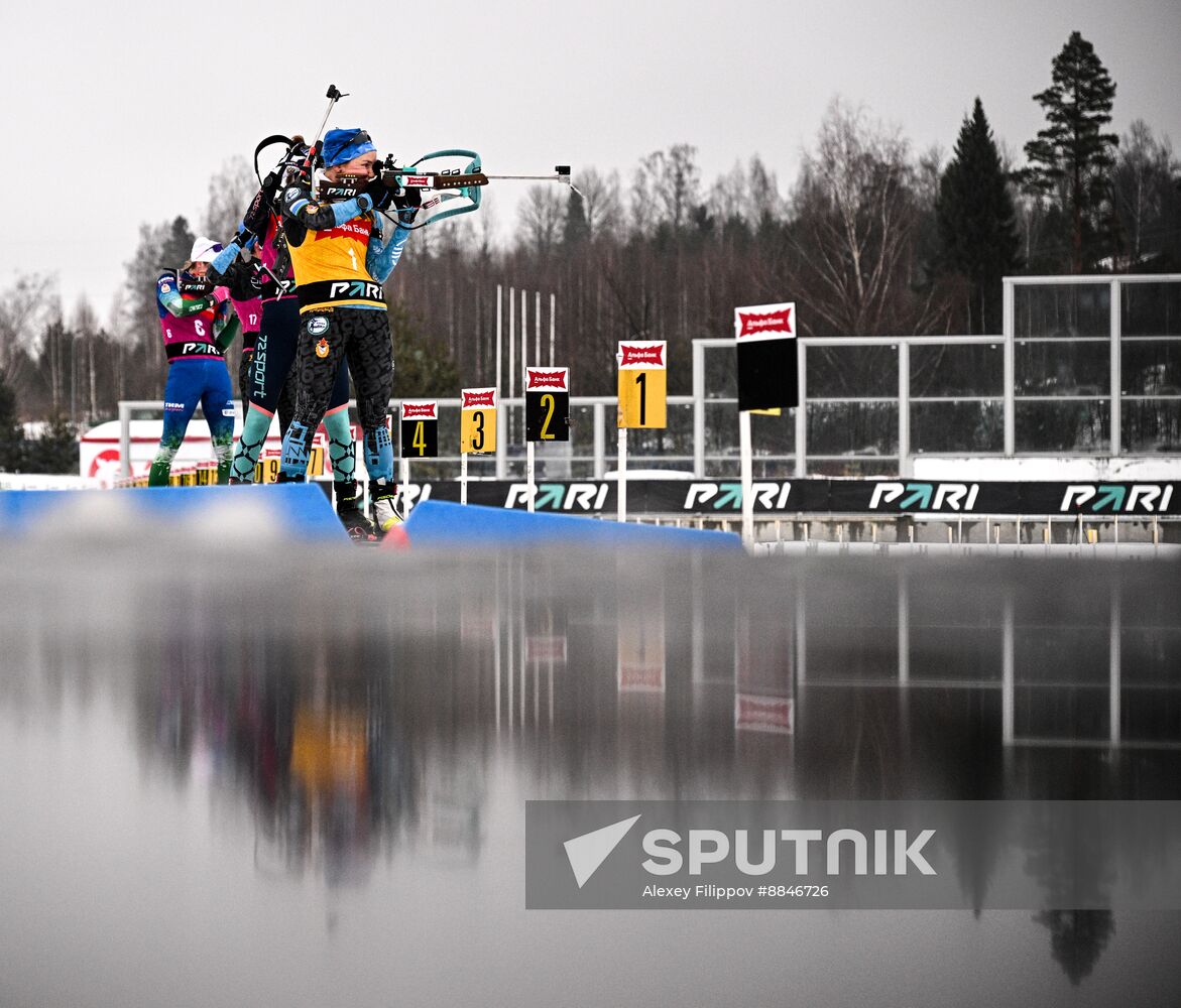 Russia Biathlon Cup Women Mass Start