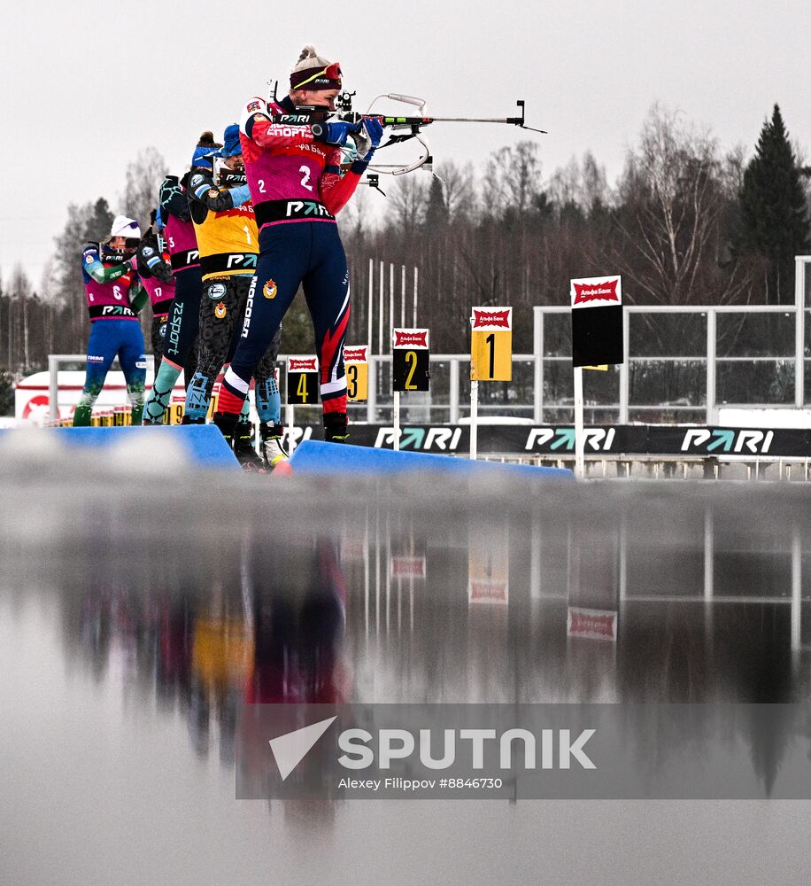 Russia Biathlon Cup Women Mass Start
