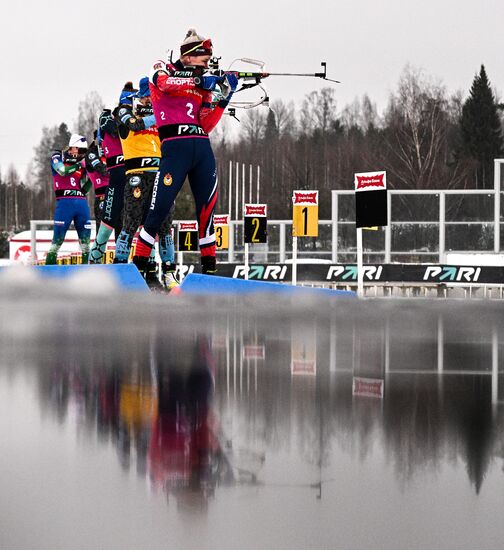 Russia Biathlon Cup Women Mass Start