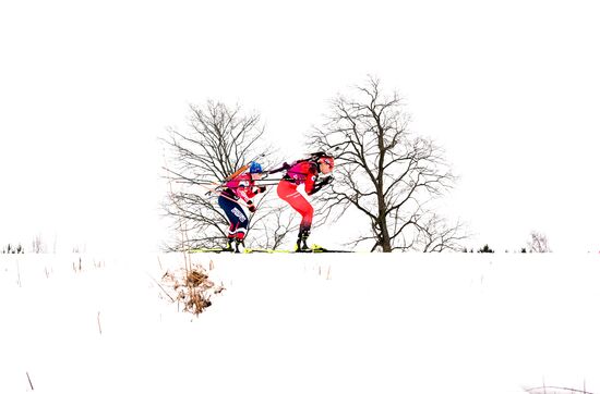 Russia Biathlon Cup Women Mass Start