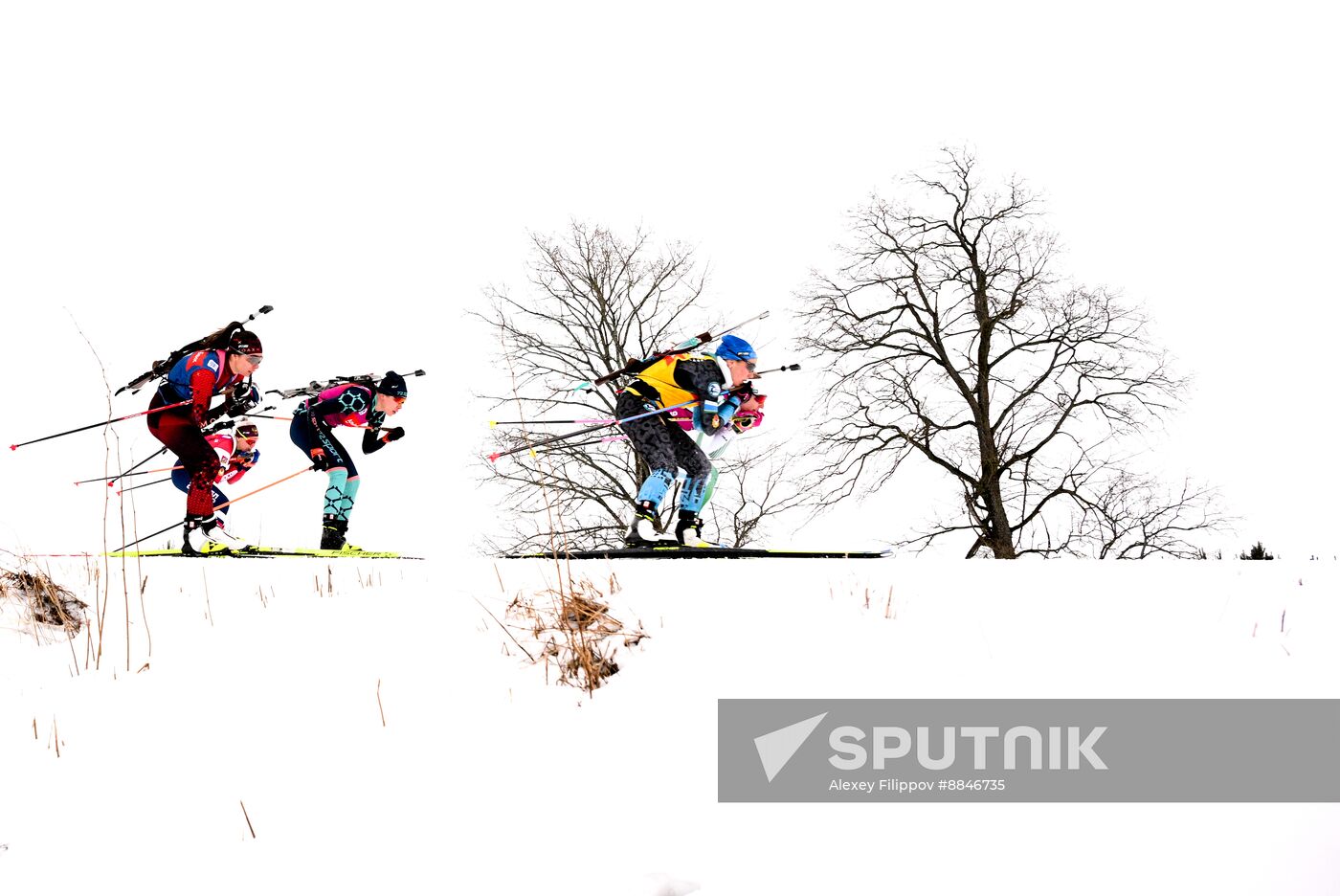 Russia Biathlon Cup Women Mass Start