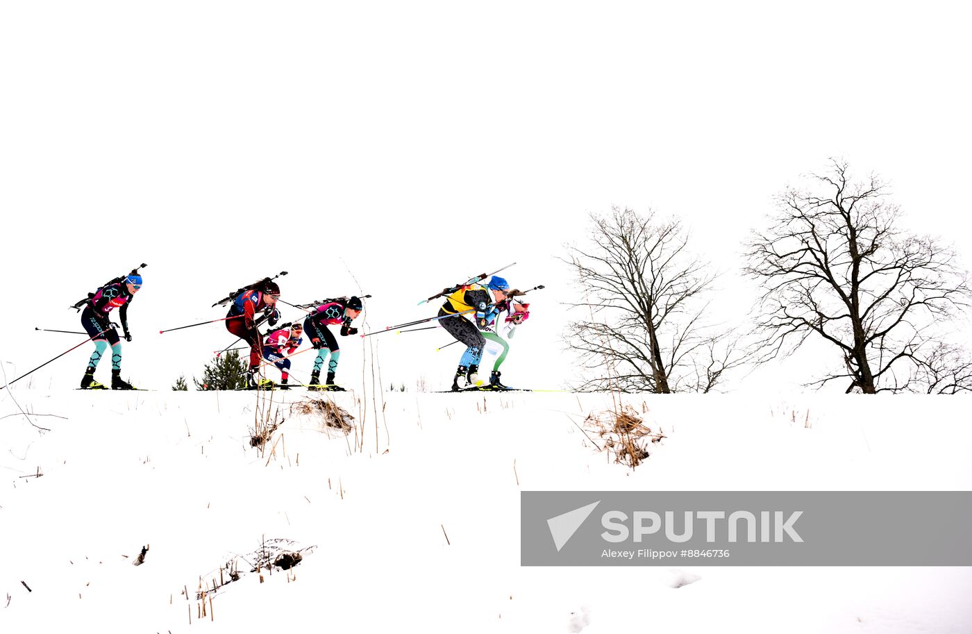 Russia Biathlon Cup Women Mass Start
