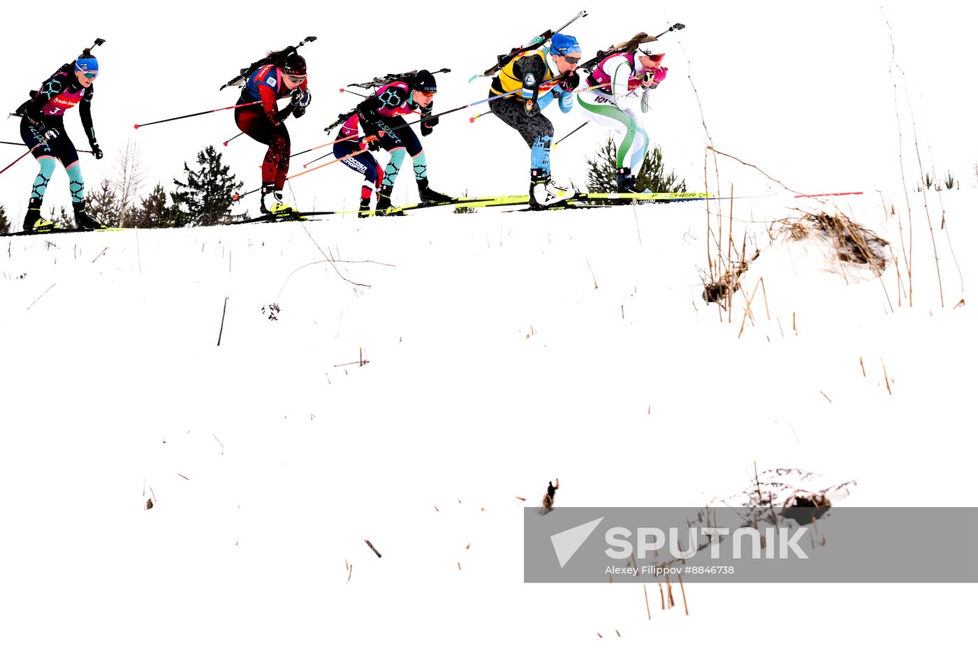 Russia Biathlon Cup Women Mass Start