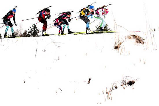 Russia Biathlon Cup Women Mass Start
