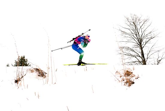 Russia Biathlon Cup Women Mass Start