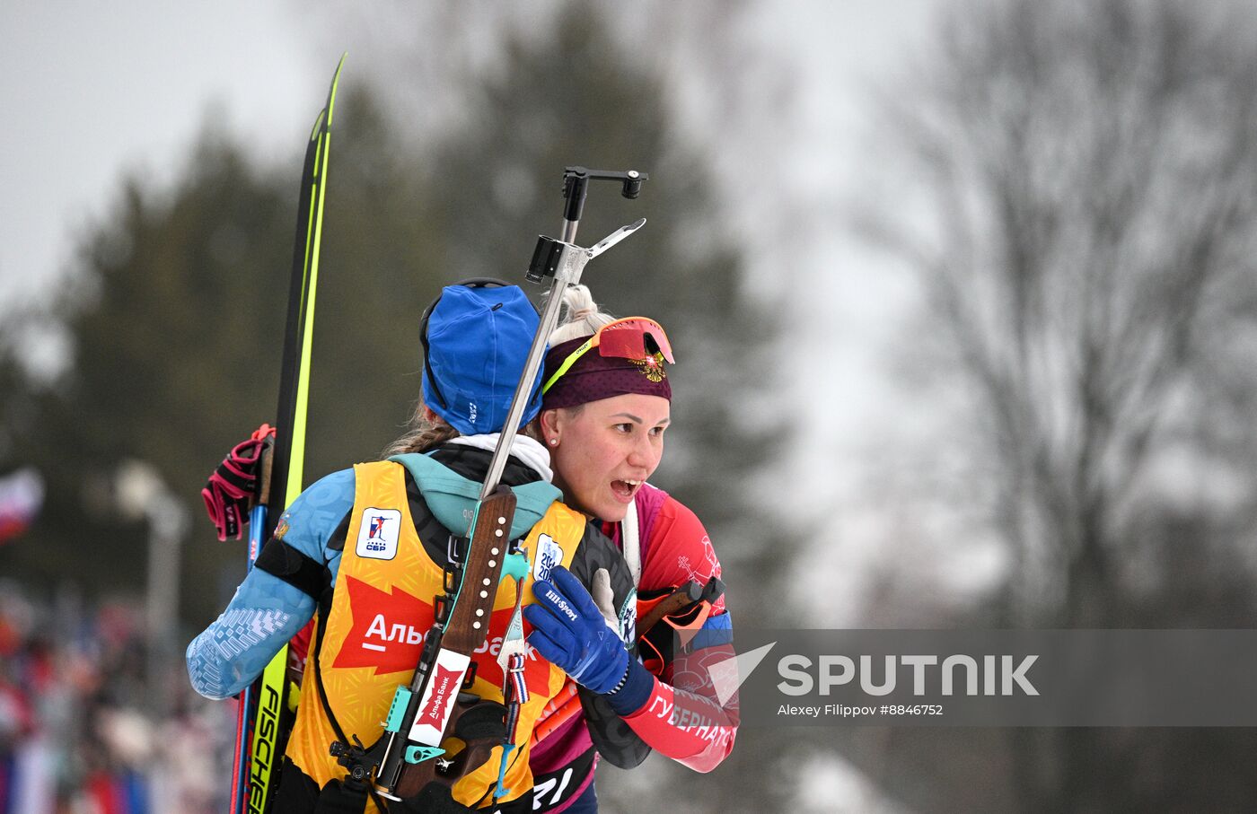 Russia Biathlon Cup Women Mass Start