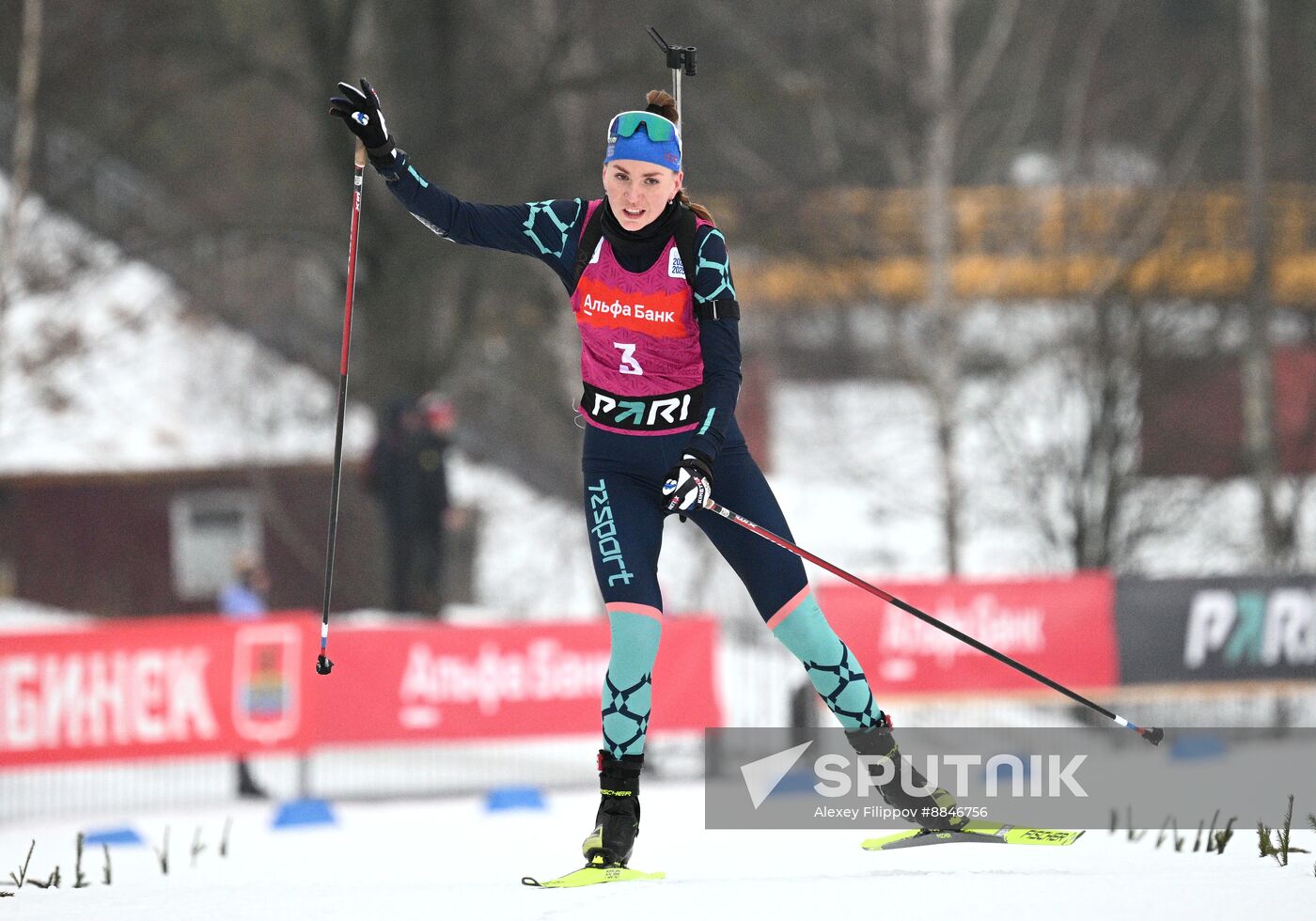 Russia Biathlon Cup Women Mass Start