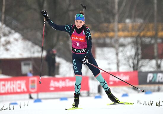 Russia Biathlon Cup Women Mass Start