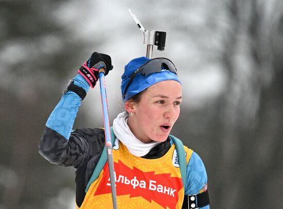 Russia Biathlon Cup Women Mass Start