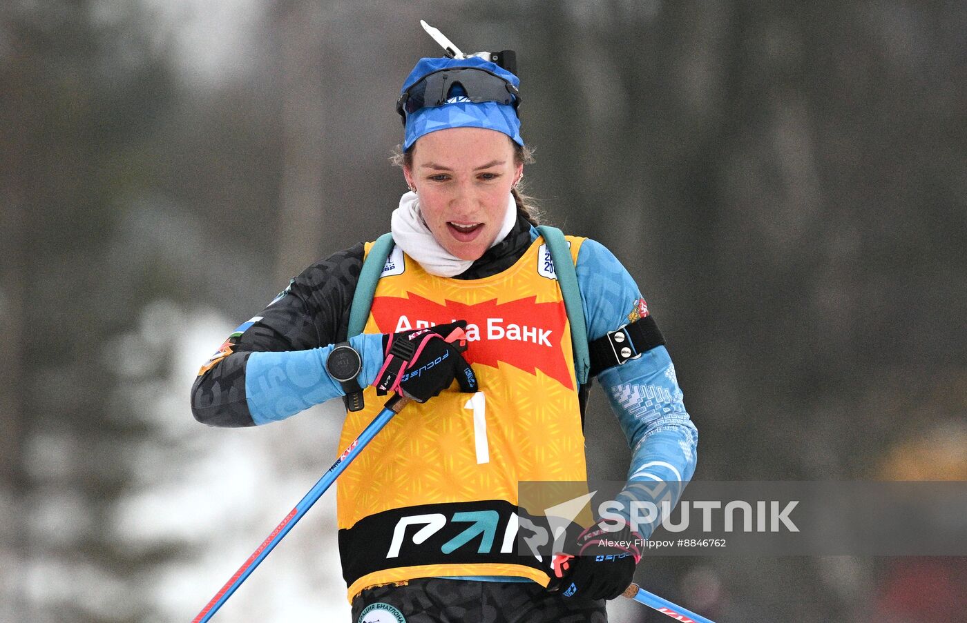 Russia Biathlon Cup Women Mass Start