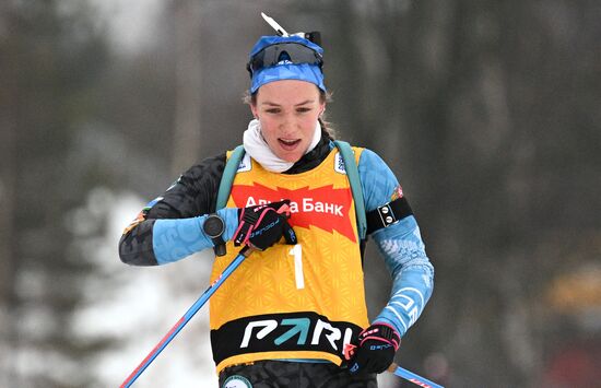 Russia Biathlon Cup Women Mass Start
