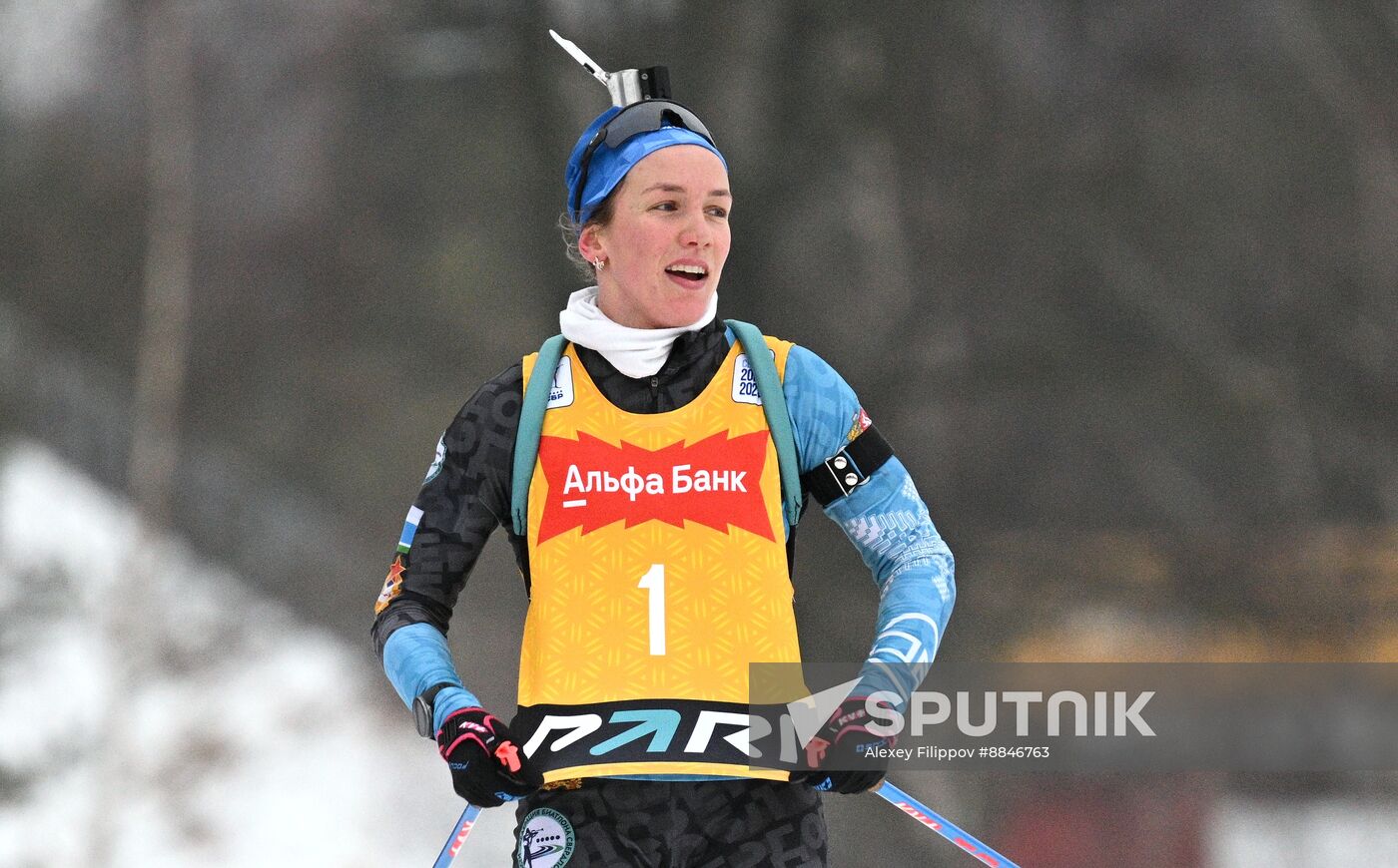 Russia Biathlon Cup Women Mass Start