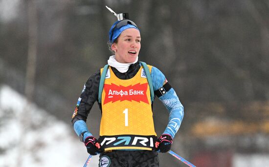 Russia Biathlon Cup Women Mass Start
