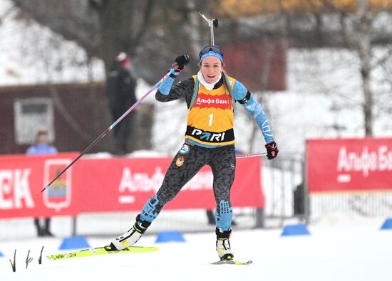 Russia Biathlon Cup Women Mass Start