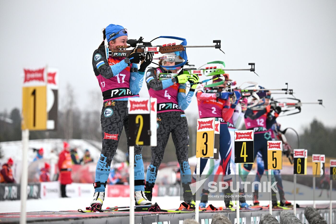 Russia Biathlon Cup Women Mass Start