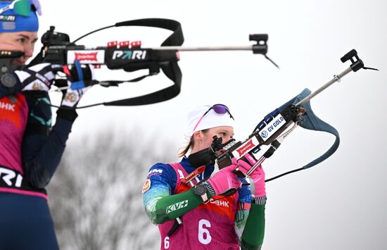 Russia Biathlon Cup Women Mass Start