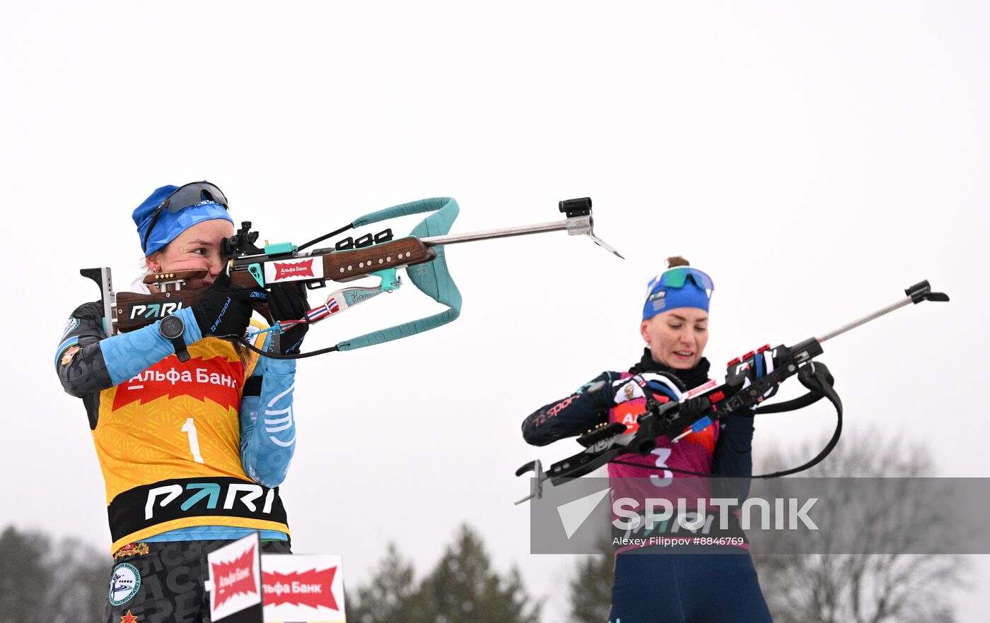 Russia Biathlon Cup Women Mass Start
