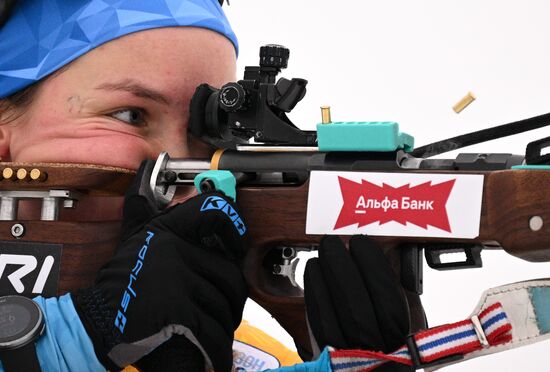 Russia Biathlon Cup Women Mass Start