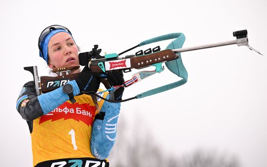 Russia Biathlon Cup Women Mass Start