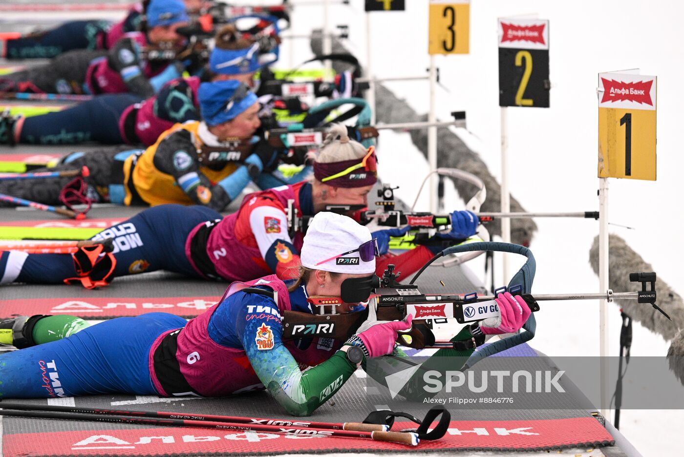 Russia Biathlon Cup Women Mass Start