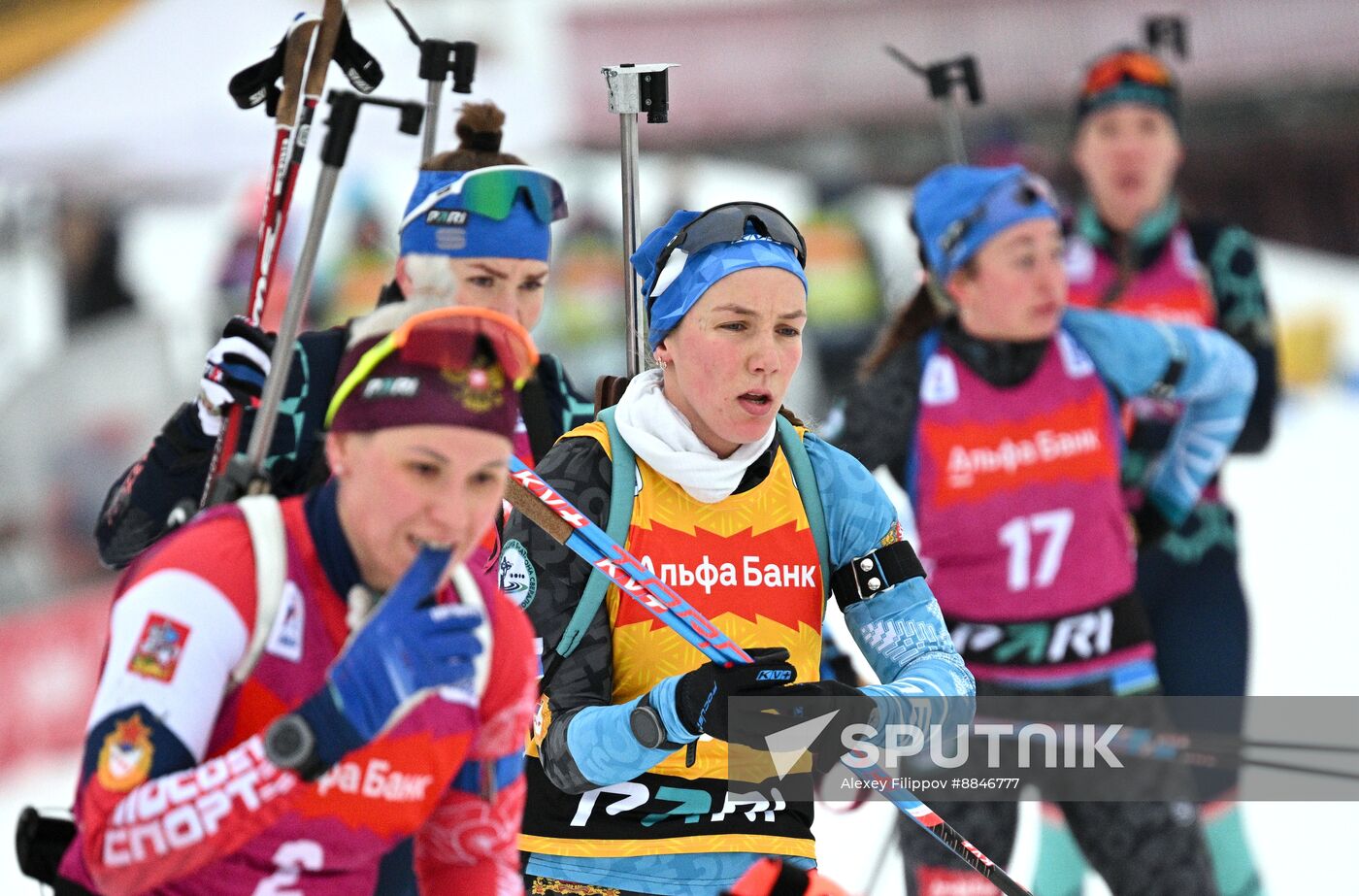 Russia Biathlon Cup Women Mass Start