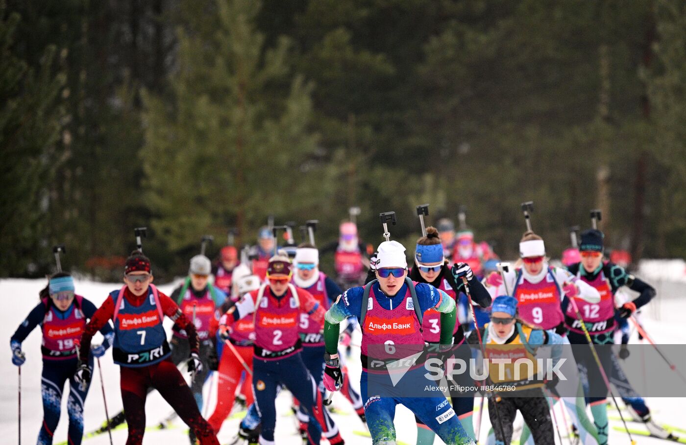Russia Biathlon Cup Women Mass Start