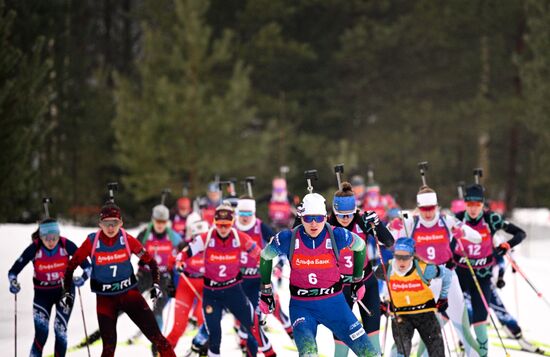 Russia Biathlon Cup Women Mass Start