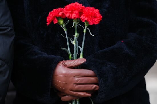 Russia WWII Leningrad Siege Lifting Anniversary
