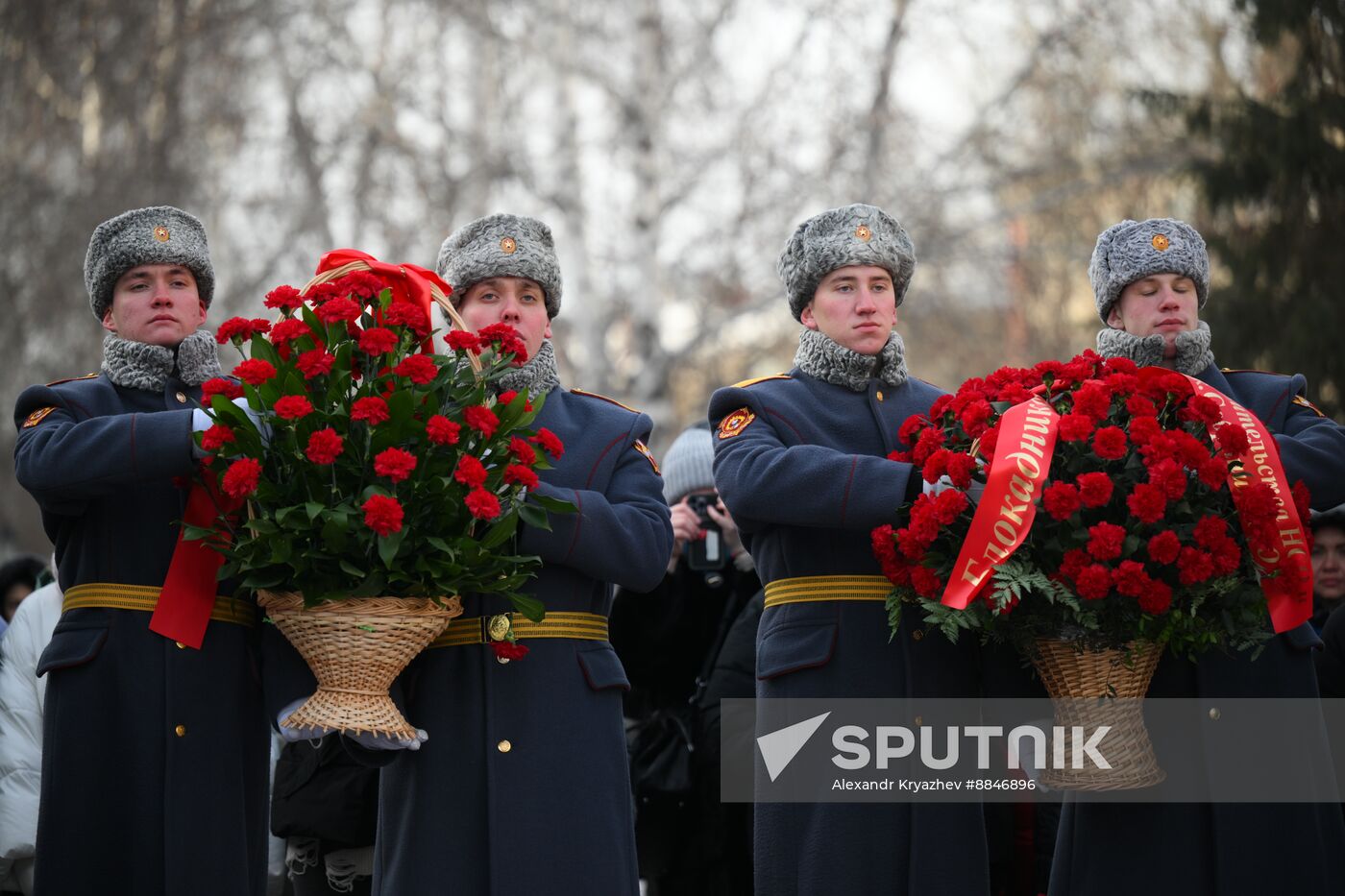 Russia WWII Leningrad Siege Lifting Anniversary