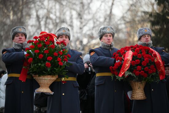Russia WWII Leningrad Siege Lifting Anniversary