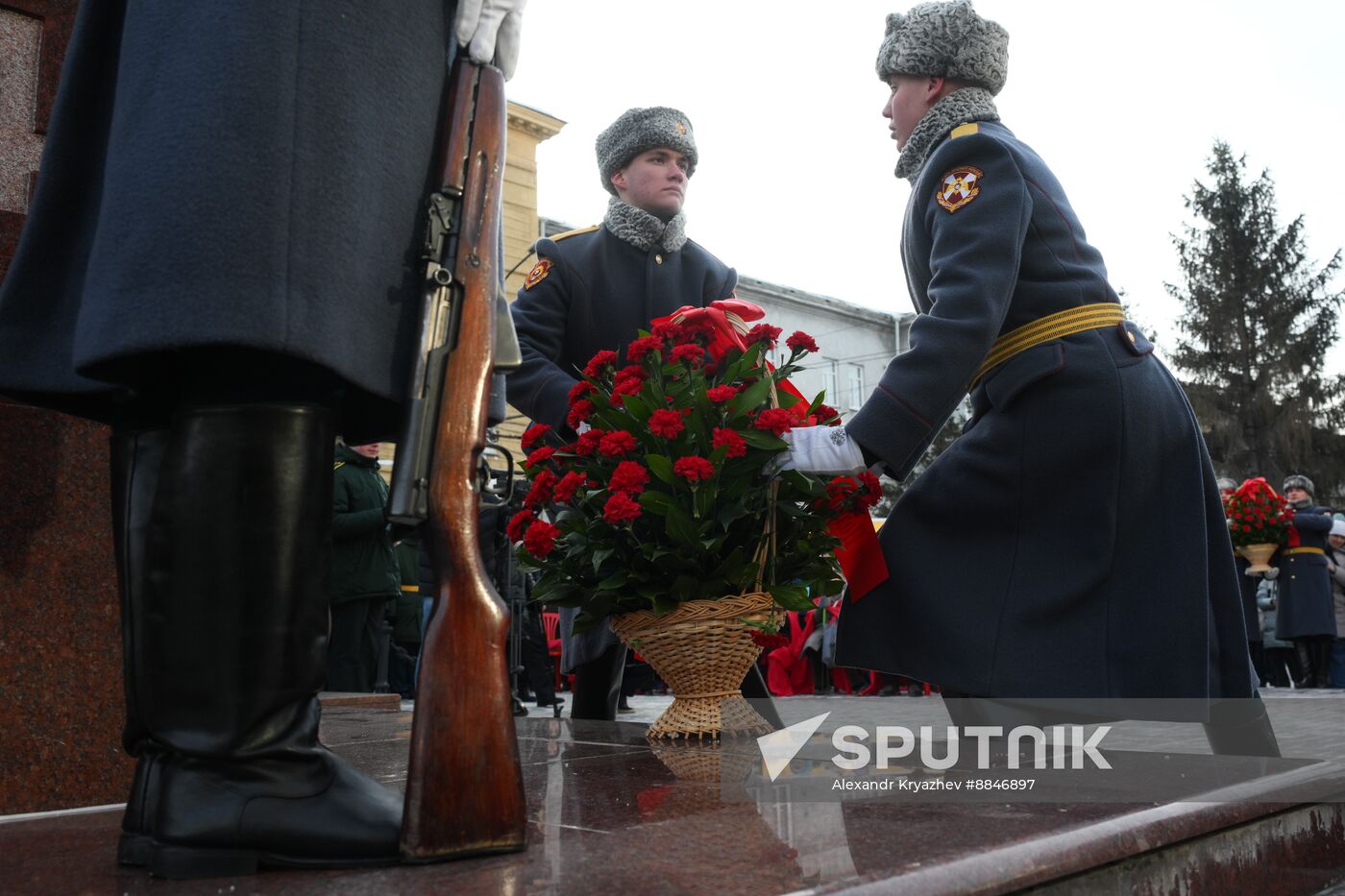 Russia WWII Leningrad Siege Lifting Anniversary