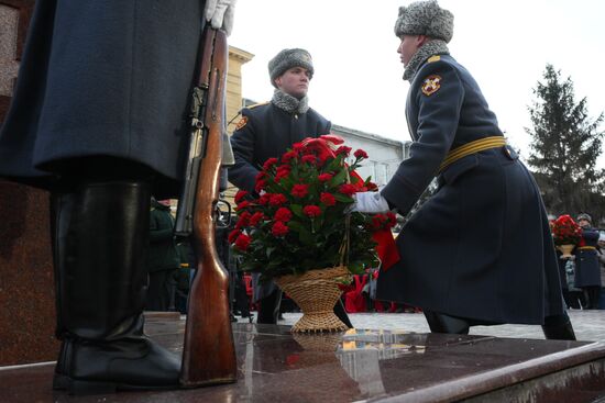 Russia WWII Leningrad Siege Lifting Anniversary