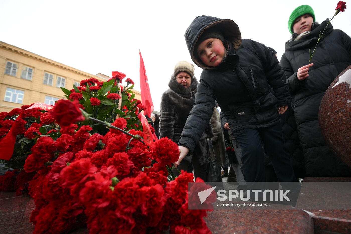 Russia WWII Leningrad Siege Lifting Anniversary