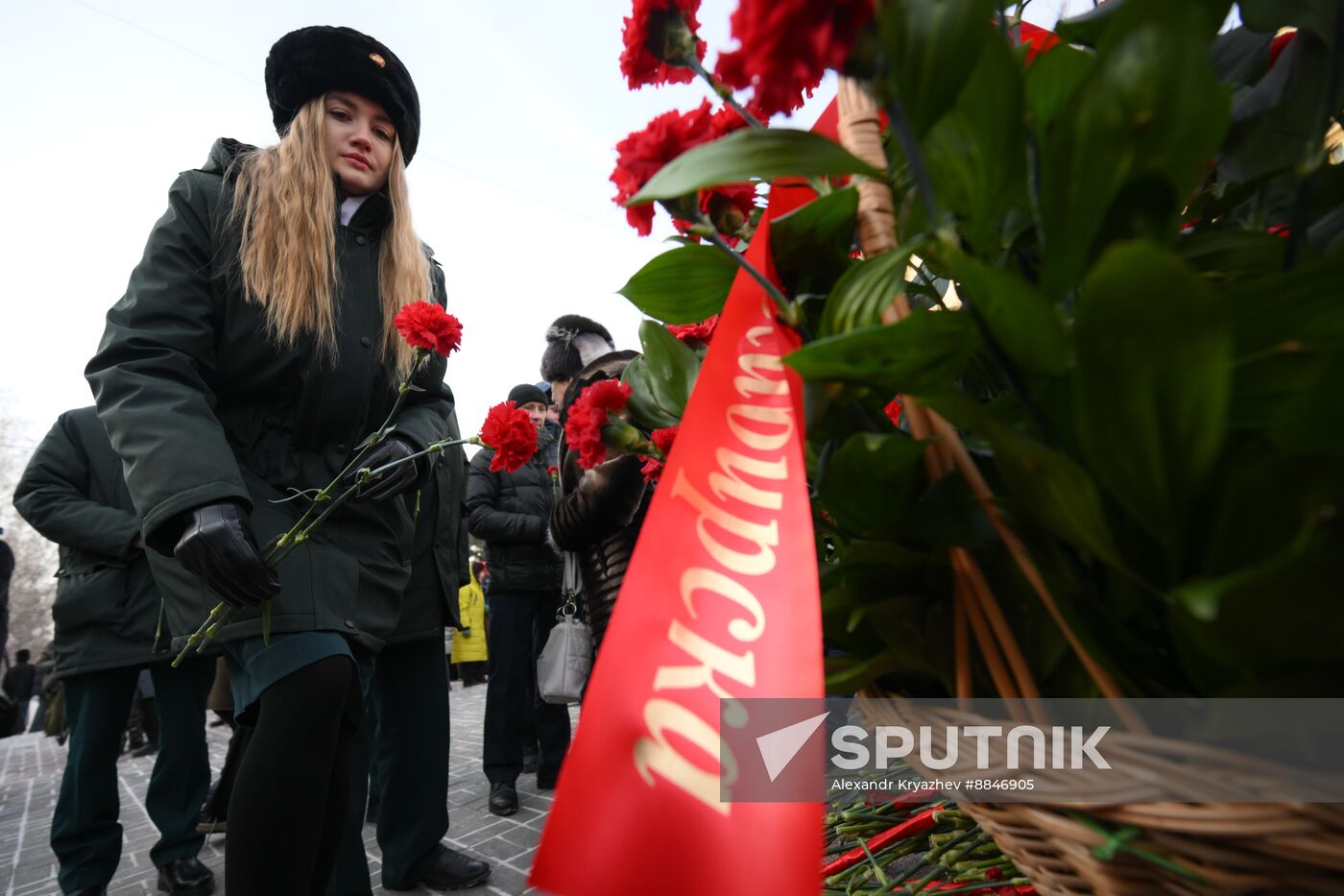 Russia WWII Leningrad Siege Lifting Anniversary