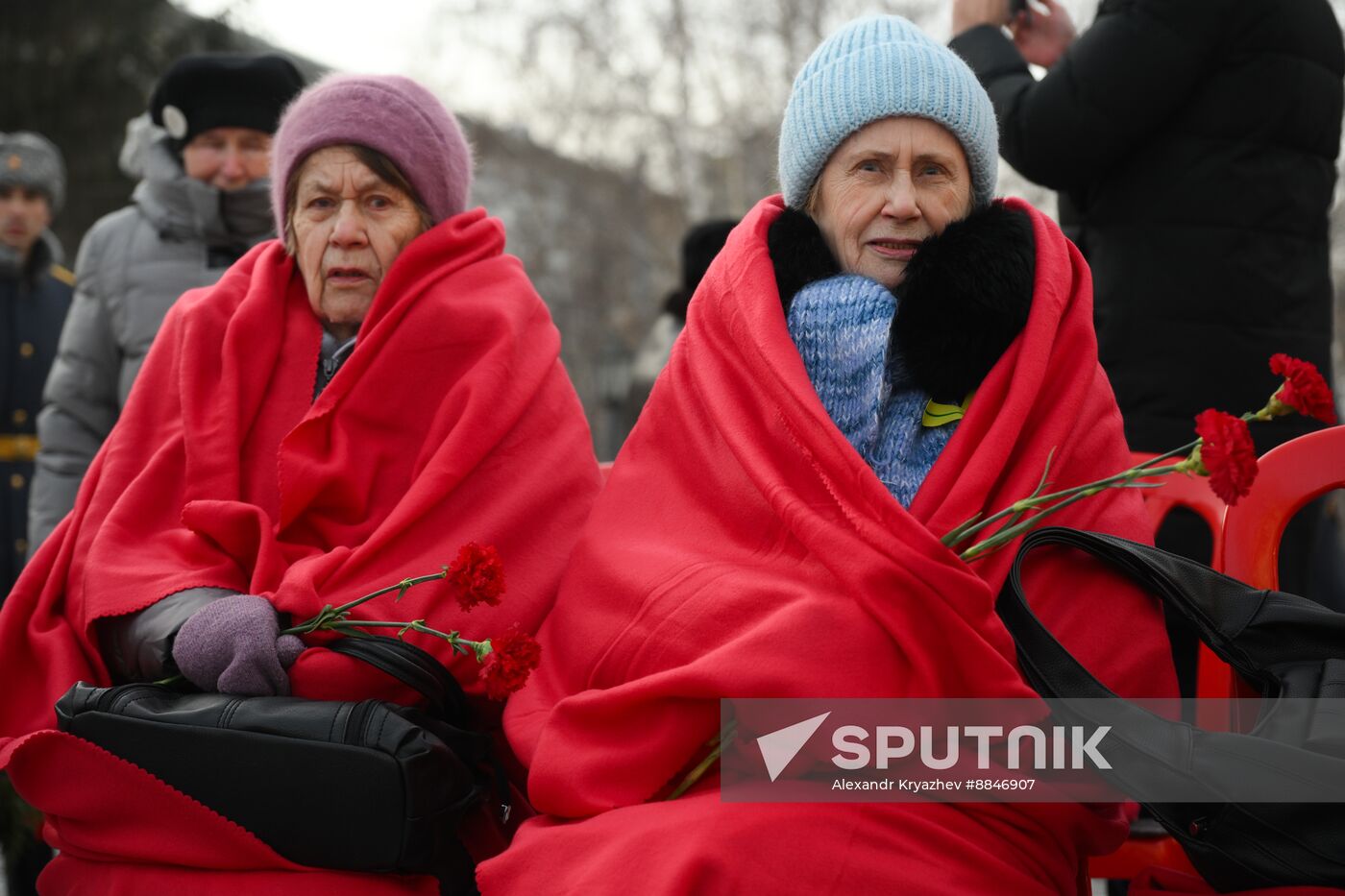 Russia WWII Leningrad Siege Lifting Anniversary