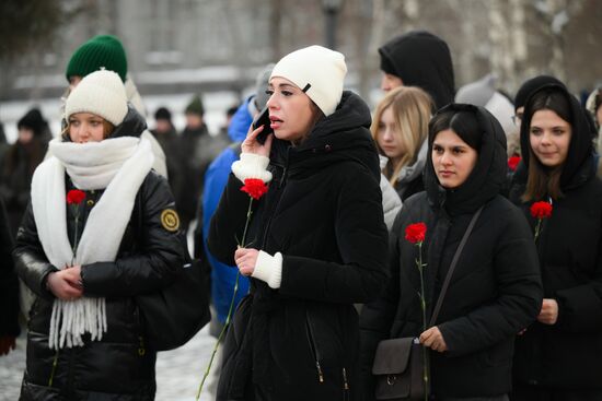 Russia WWII Leningrad Siege Lifting Anniversary