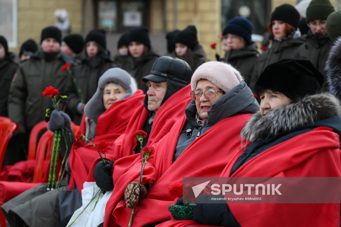 Russia WWII Leningrad Siege Lifting Anniversary