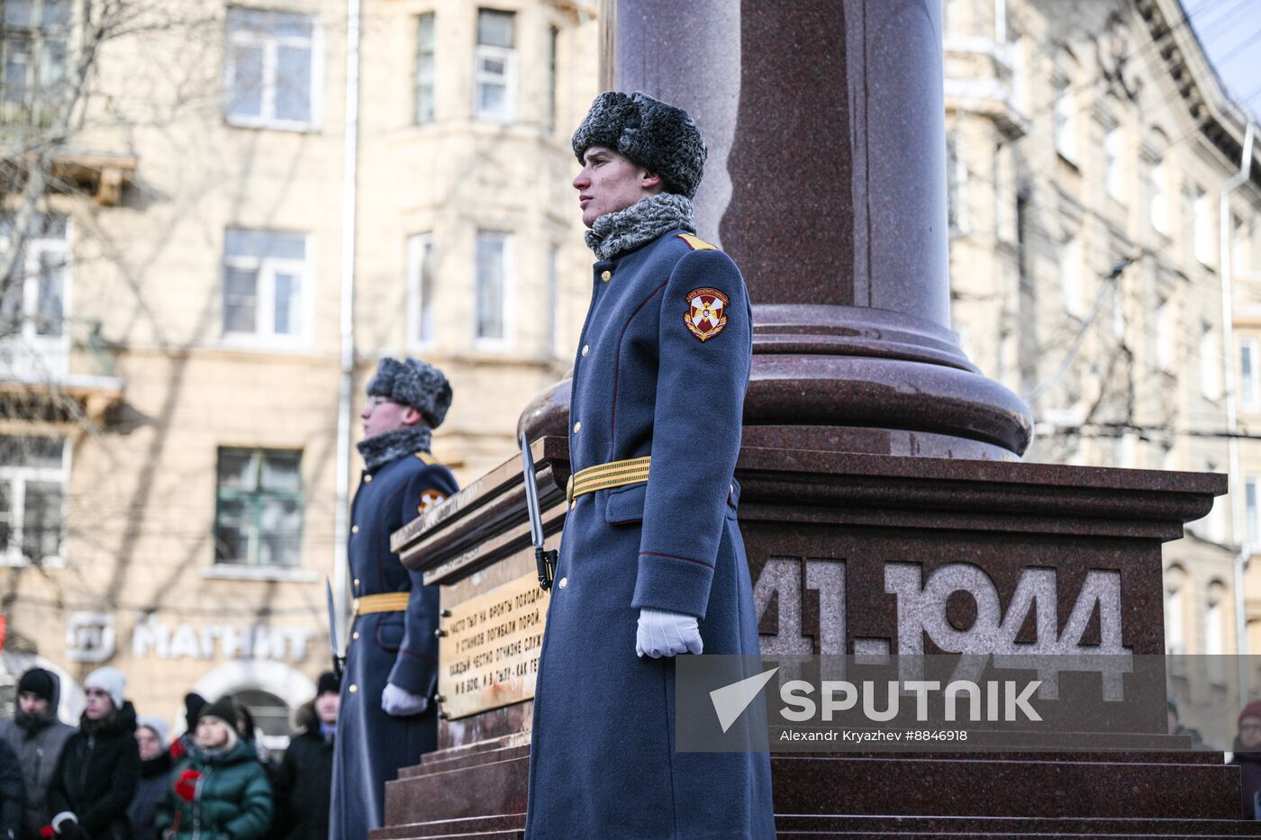 Russia WWII Leningrad Siege Lifting Anniversary