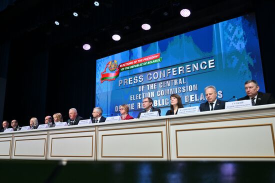 Belarus Presidential Election Preliminary Results