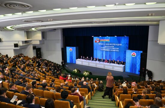 Belarus Presidential Election Preliminary Results