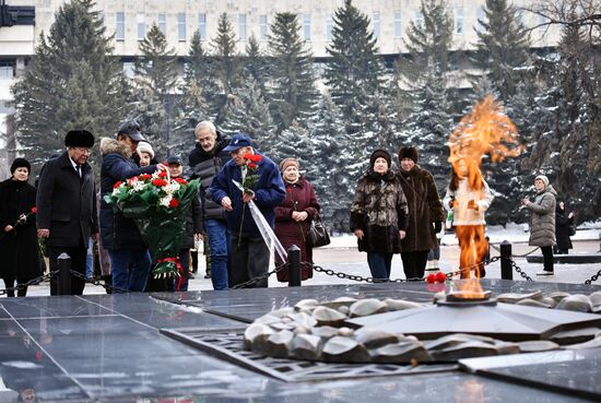 Russia WWII Leningrad Siege Lifting Anniversary