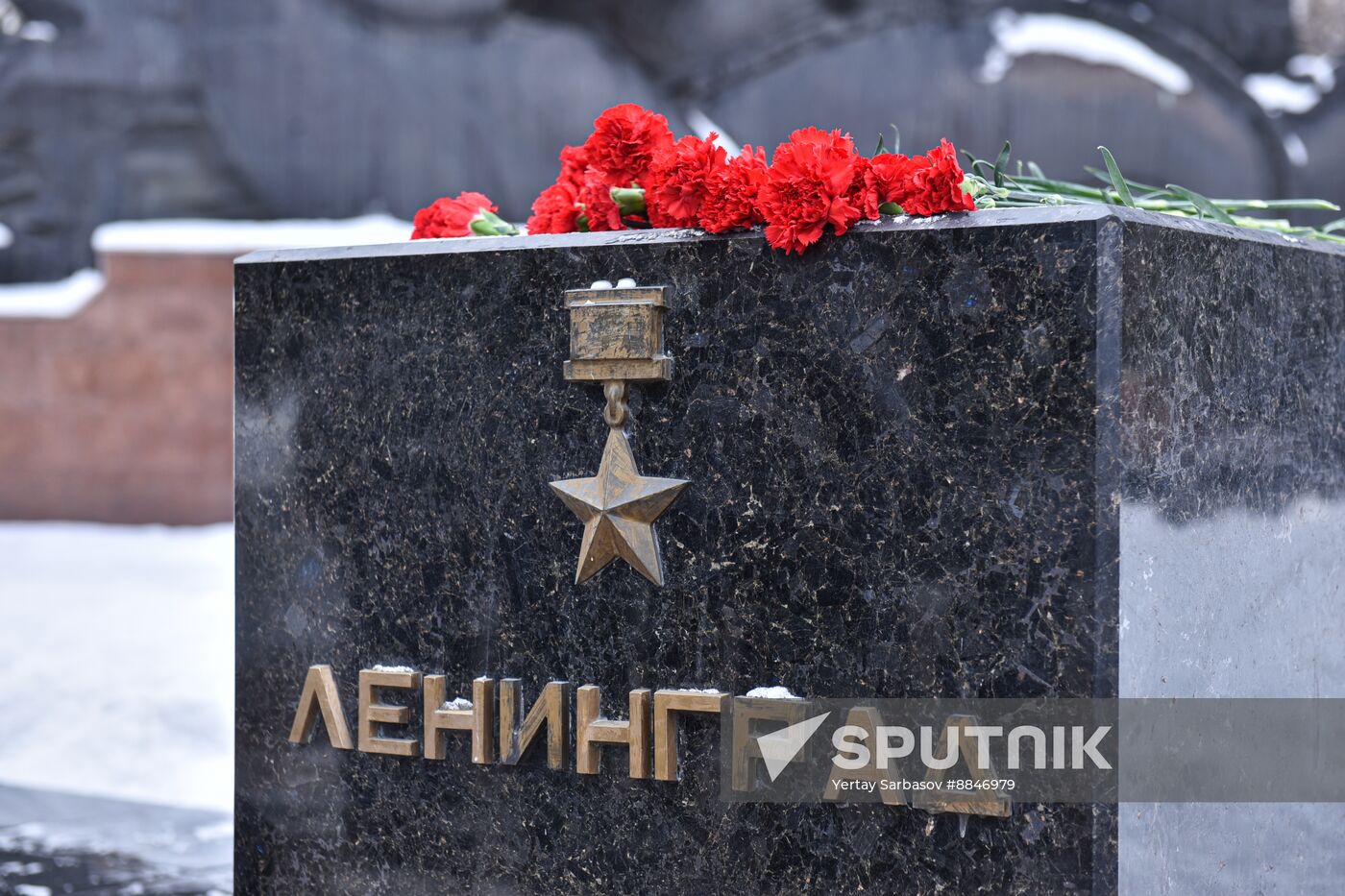 Russia WWII Leningrad Siege Lifting Anniversary