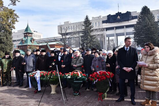 Russia WWII Leningrad Siege Lifting Anniversary