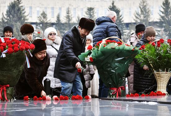 Russia WWII Leningrad Siege Lifting Anniversary
